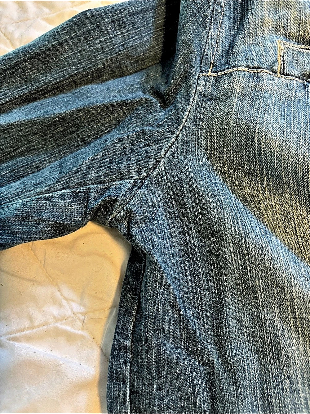 Venezia Denim Jacket Blue Size 18/20 - Picture 8 of 12